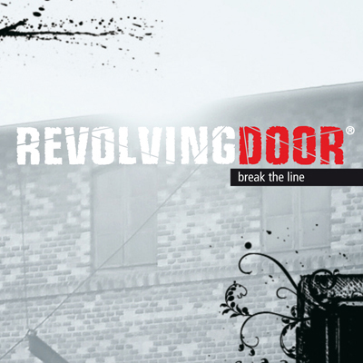 REVOLVING-DOOR-break-the-line-cd cover