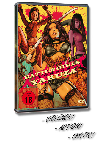 Battle Girls Yakuza DVD Cover