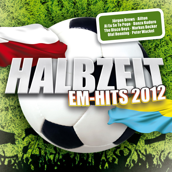 Halbzeit EM-Hits 2012 CD Cover
