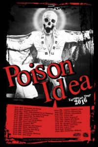 Poison Idea European Tour 2016