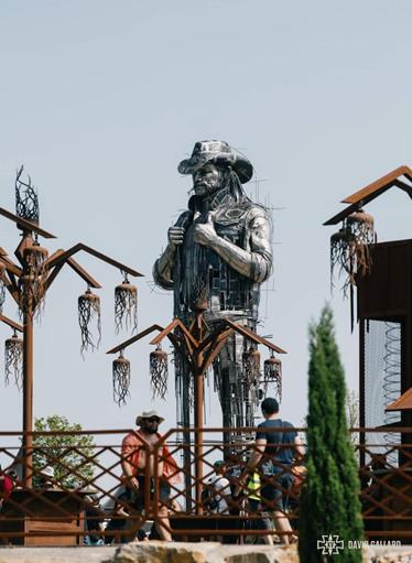 Offizielle Lemmy Zeremonie am 23. Juni 2022 auf dem Hellfest in Clisson, Frankreich